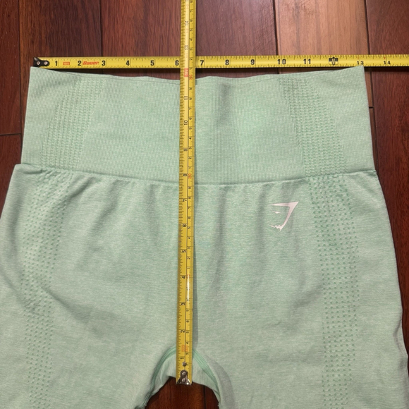 Gymshark Vital Seamless Leggings Size:M Mint Green High Rise Compression - Picture 7 of 9